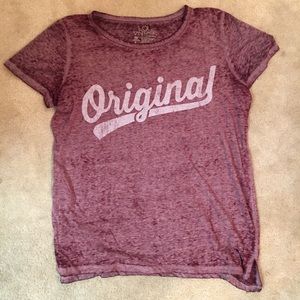 Target burnout t-shirt